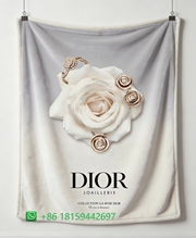 Dior Throw Blankets